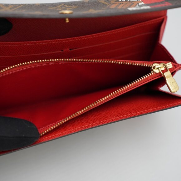 Louis Vuitton Sarah Wallet Monogram Bellboy Animation Limited Edition Rare Mint - Picture 13 of 13